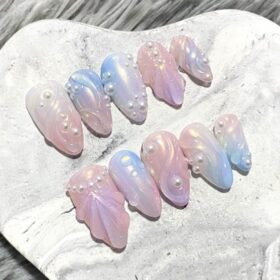 Nailbox Holographic Cầu Vồng